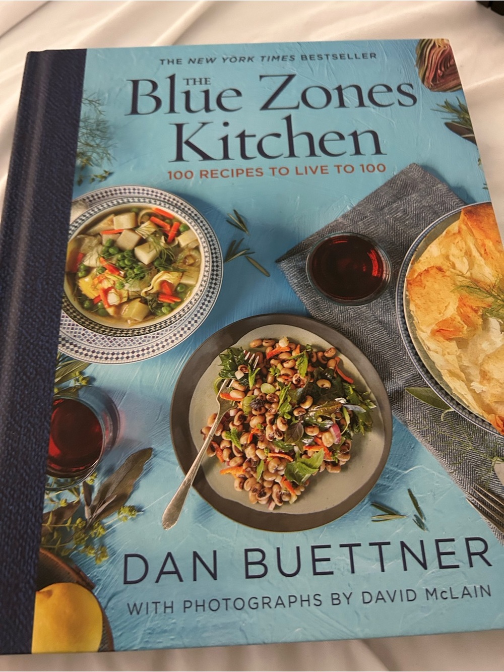 The Blue Zones Kitchen Cookbook - Blue Cover